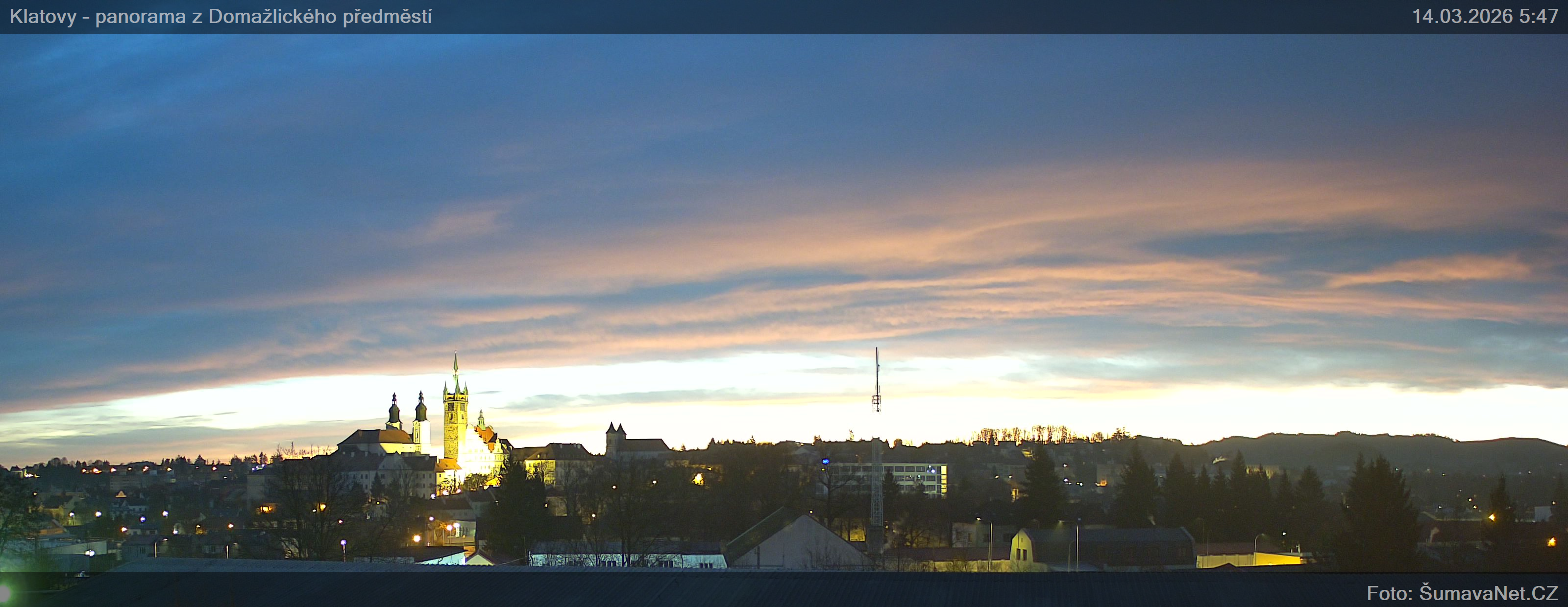 Klatovy – panorama