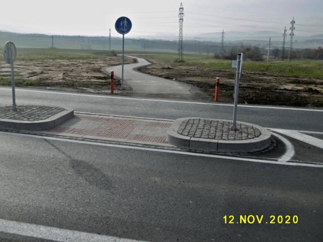 Stezka pro p a cyklisty Klatovy-Beovy