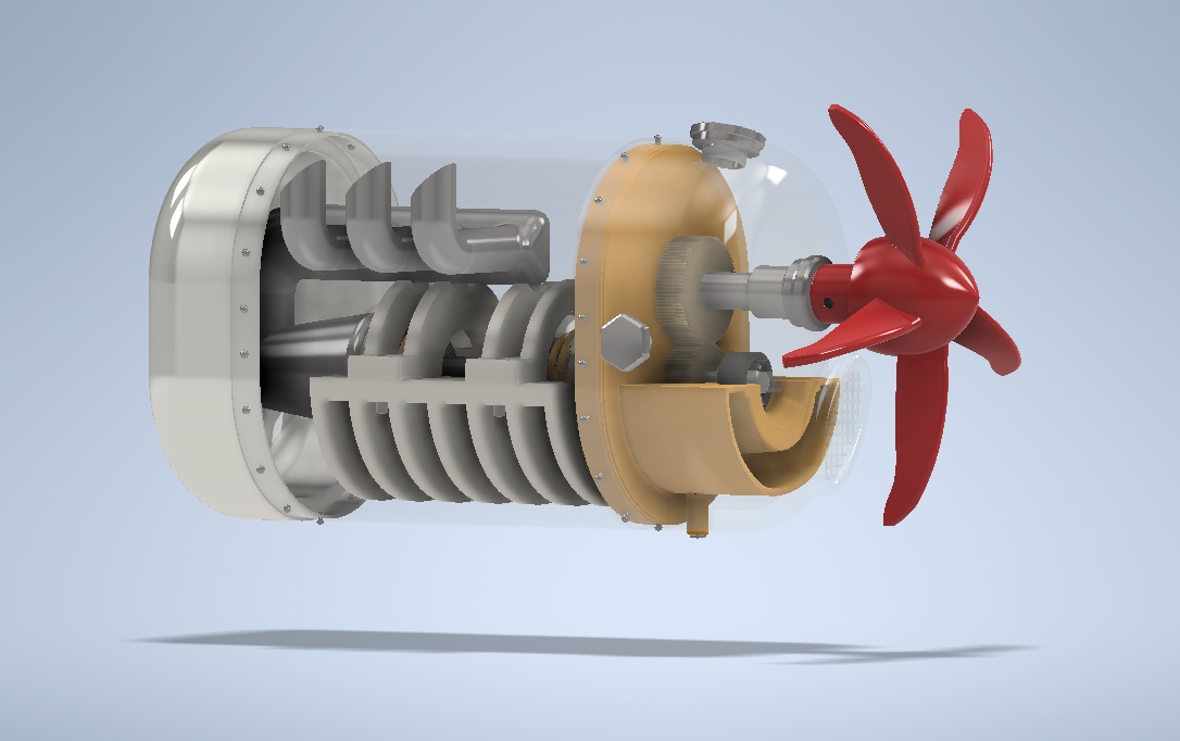 Jan Kroupa, Turbovrtulov� motor